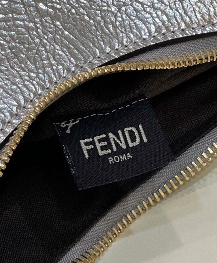 Fendi Fendigraphy Small Handbag 8BR798 Silver